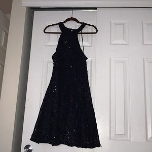 Navy blue Homecoming dress